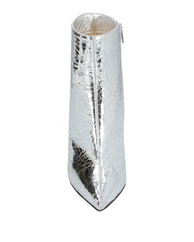 louboutin silver boots