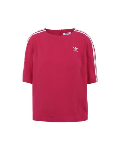 coral adidas shirt