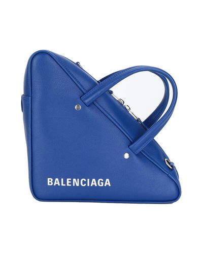 blue balenciaga handbag