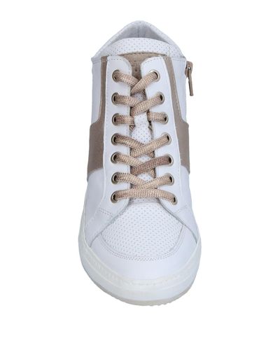 Khrio Leather High-tops & Sneakers in White - Lyst