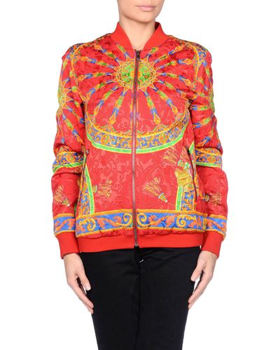 Dolce & Gabbana Cotton Jacket in Red (Orange) - Lyst