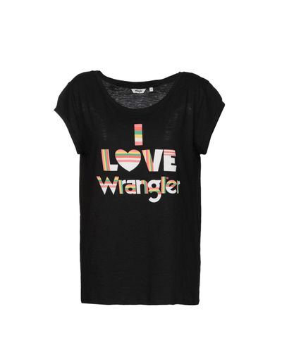 wrangler t shirt black