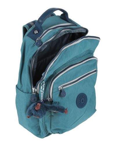 kipling blue backpack
