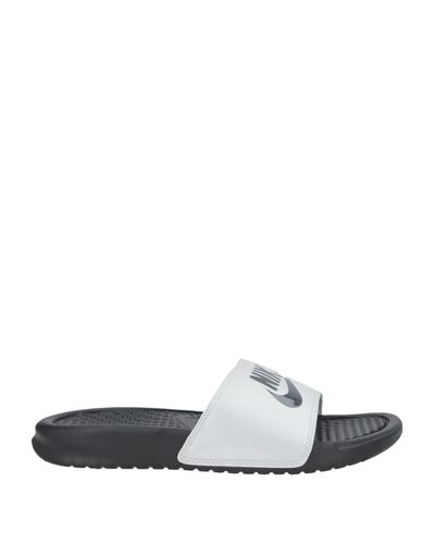 nike white sandals womens