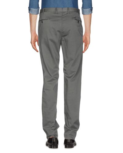 PT01 Cotton Casual Trouser in Lead (Gray) for Men - Lyst