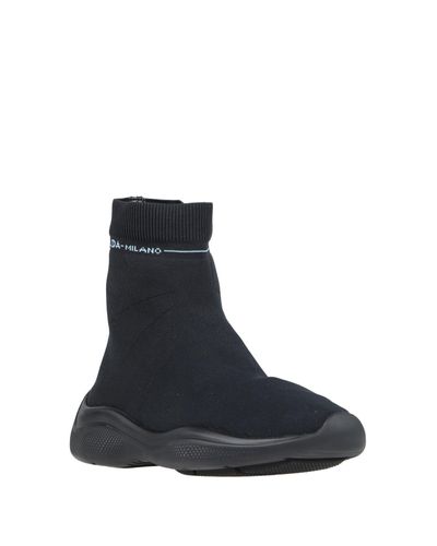 prada black high tops