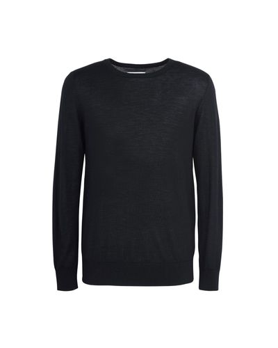 Samsøe & Samsøe Wool Sweater in Black for Men - Lyst