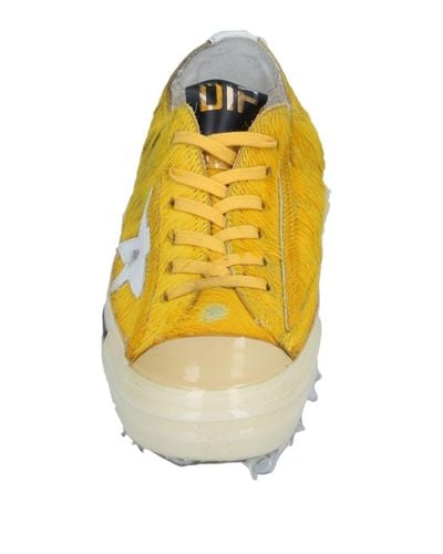 golden goose neon yellow