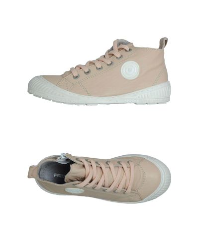 Pataugas Leather Sneakers - Lyst