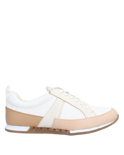 calvin klein womens white trainers