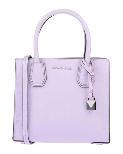 MICHAEL Michael Kors Leather Handbag in Lilac (Purple) | Lyst