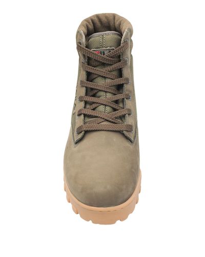 green fila boots