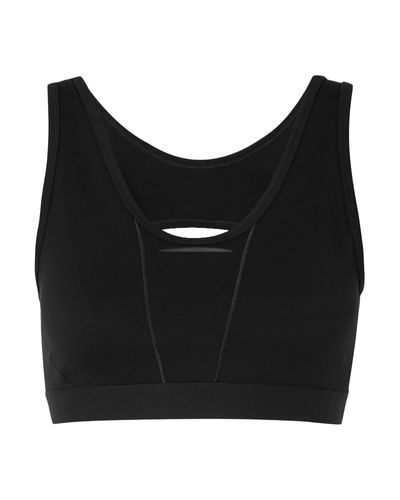 Nike Synthetic Top in Black - Lyst