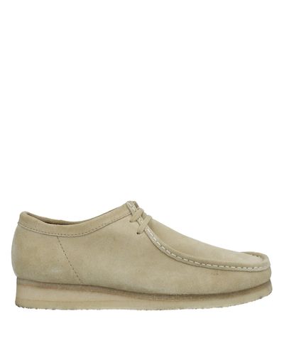 Clarks Lace-up Shoes in Beige (Natural) for Men - Lyst