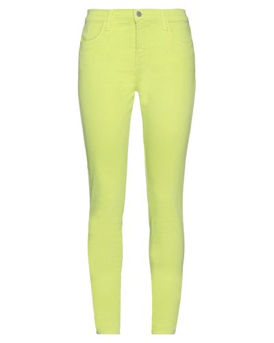J Brand Denim Pants in Acid Green 