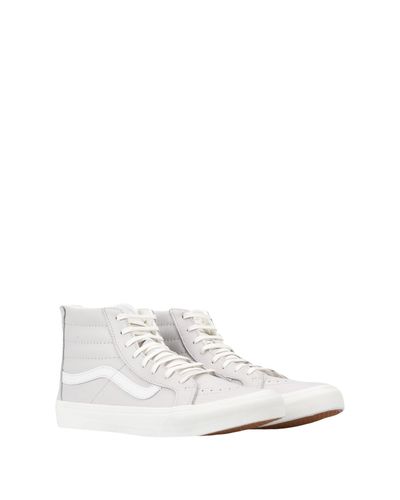 gray vans high tops
