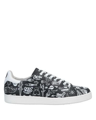 MOA Leather Low-tops & Sneakers in Black for Men - Lyst
