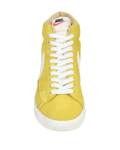 Nike High-tops \u0026 Sneakers in Yellow for 