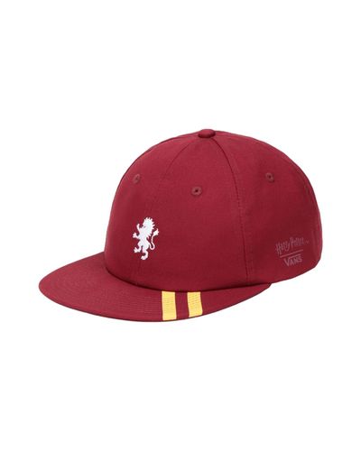 maroon vans hat