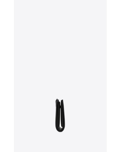 Saint Laurent Monogram Two Part Wallet In Grain De Poudre Embossed Leather With Dotted Squares In Black Lyst Saint Laurent Monogram Two Part Wallet In Grain De Poudre Embossed Leather With Dotted Squares In Black Lyst