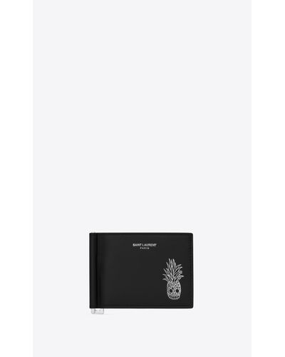 ysl pineapple wallet