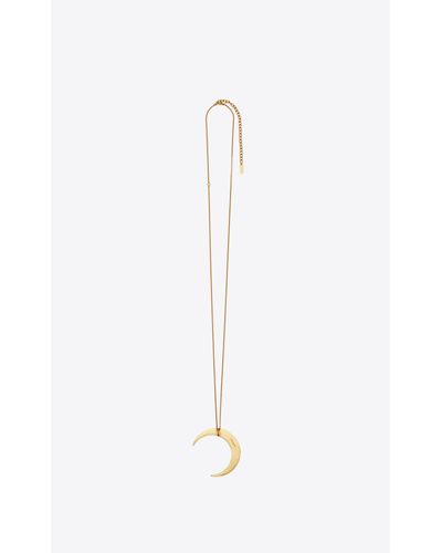 Saint Laurent Moon Necklace 2025 | ciclica.eu