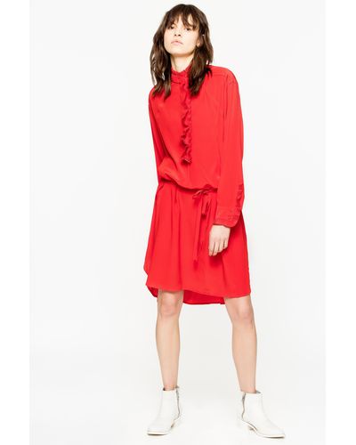 Zadig et voltaire robe rouge Clearance