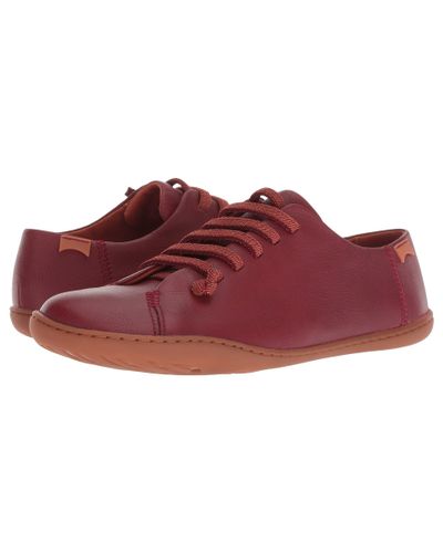 Camper Leather Peu Cami - K200514 (dark Red) Women's Shoes - Lyst