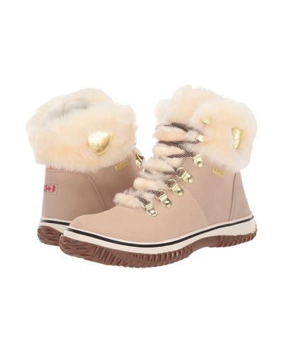 pajar beige boots