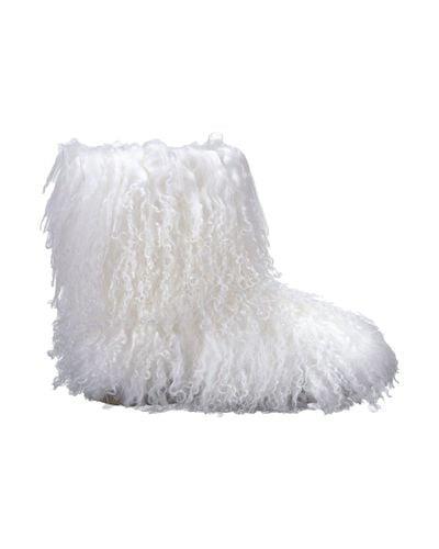 UGG Synthetic Fluff Momma Mongolian in White - Lyst