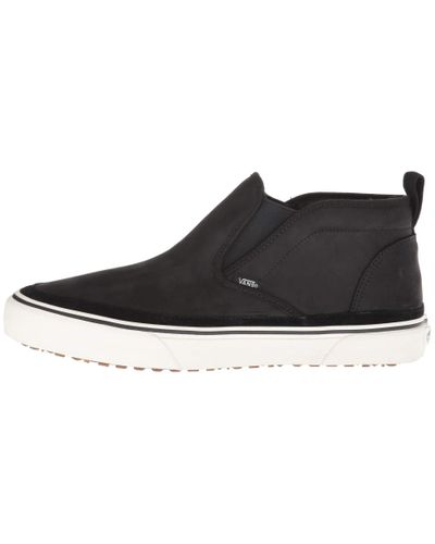 Vans Suede Mid Slip Sf Mte (black 