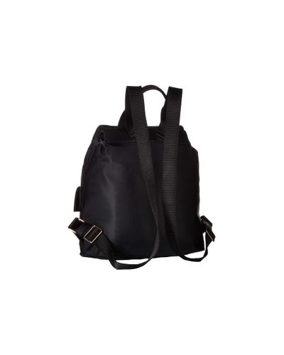 tilda nylon flap backpack