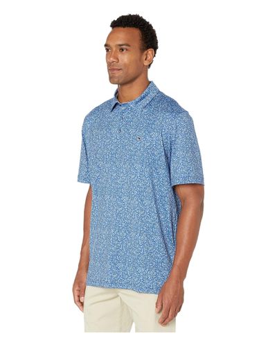 Vineyard Vines Synthetic Printed Sankaty Polo in Navy (Blue) for Men - Lyst
