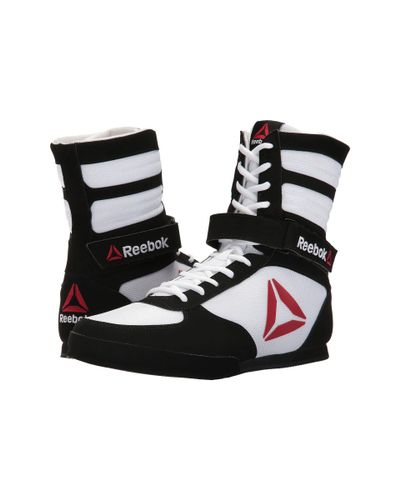 Reebok Synthetic Boxing Boot (white/black) Men's Shoes for Men - Lyst