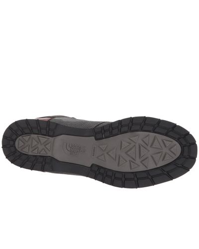 north face ballard lace ii coated canvas