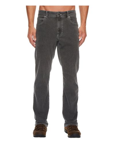 Columbia Pilot Peak Denim Pants (boulder) Men's Jeans in Gray for Men - Lyst