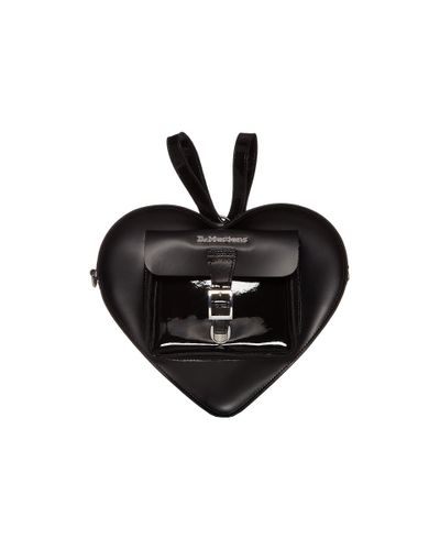 Dr. Martens Heart Shaped Leather Backpack in Black - Lyst