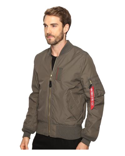 gray flight jacket