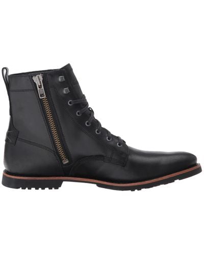 Timberland Leather Kendrick Side Zip Boot (black Full Grain) Men's Boots  for Men - Lyst