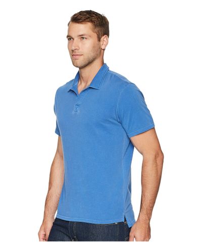 Threads For Thought Cotton Dune Polo (varsity Blue) Clothing for Men - Lyst