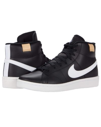 nike court royale mens black