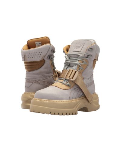 Puma X Fenty By Rihanna Nuckbuck Leather Winter Boot Lyst