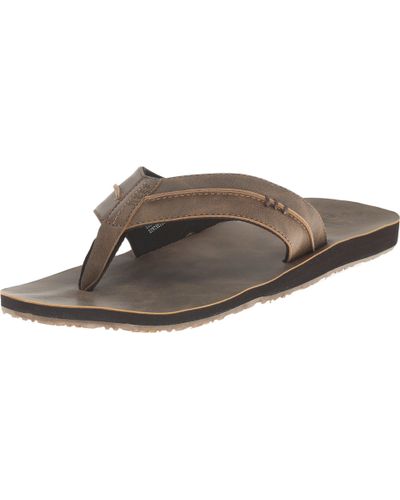 Reef Marbea Sl in Tan (Black) for Men - Lyst