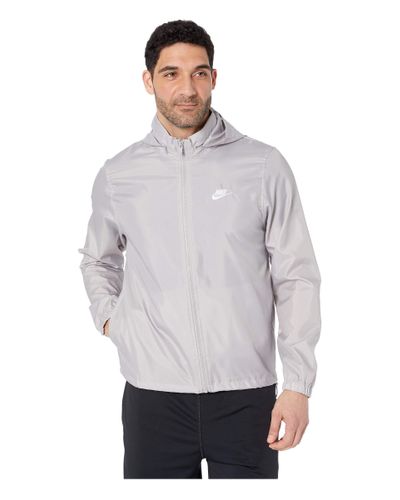 grey nike windbreaker