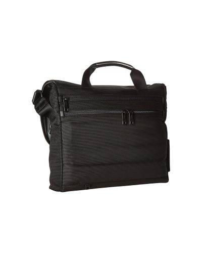 tumi slim messenger bag