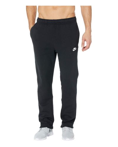 nike open hem club pants