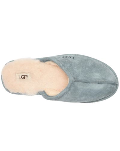 UGG Suede Scuff (salty Blue) Men's Slippers for Men - Lyst