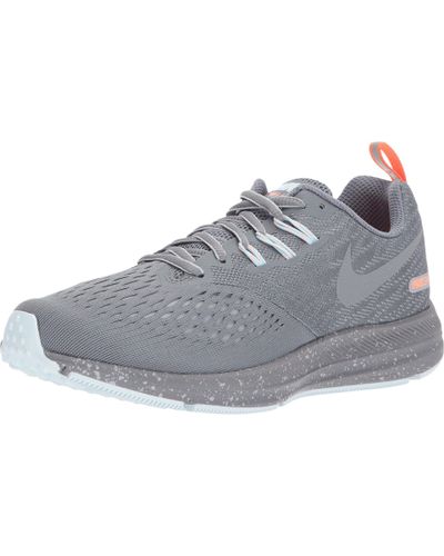 Nike Rubber Air Zoom Winflo 4 Shield in Gray for Men | Lyst