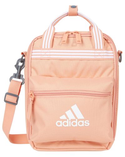 adidas Synthetic Squad Lunch Bag in Pink - Lyst