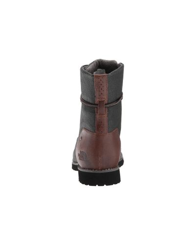 north face ballard lace ii coated canvas